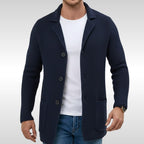 Caleb | Men's Textured Knit Cardigan, Relaxed-Fit Everyday Cardigan | Everlasting Boutique | Beige