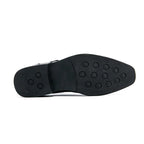 Cameron | Men's Dress Shoes with Single Strap Buckle, Formal Strap Loafers | Animated Apparel