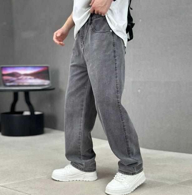 Cameron | Men's Straight Leg Cotton Jeans, Classic Everyday Jeans | Everlasting Boutique