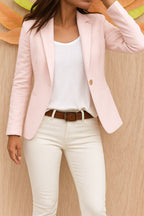 Carol | Women's Tailored Office Blazer, Fitted Smart Blazer Suit | Everlasting Boutique