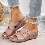 Everlasting Boutique | Celeste | Women's Slip-Resistant Orthopedic Sandals - Pink