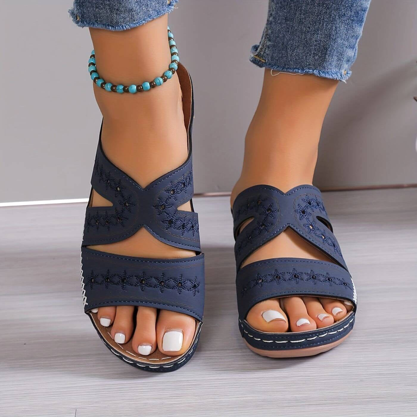 Everlasting Boutique | Celeste | Women's Slip-Resistant Orthopedic Sandals - image 5