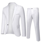 Christian | Men's Two-Piece Suit, Classic Wedding Suit | Everlasting Boutique | Black