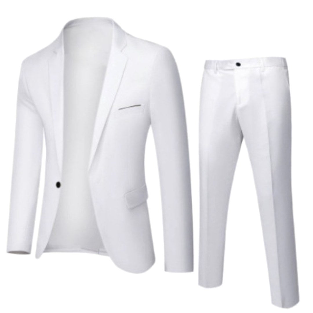 Christian | Men's Two-Piece Suit, Classic Wedding Suit | Everlasting Boutique | Black