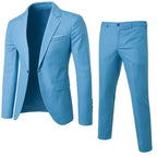 Christian | Men's Two-Piece Suit, Classic Wedding Suit | Everlasting Boutique | Black