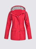 Christine | Women's Waterproof Lightweight Windbreaker Jacket, Water-Resistant Outdoor Jacket | Everlasting Boutique