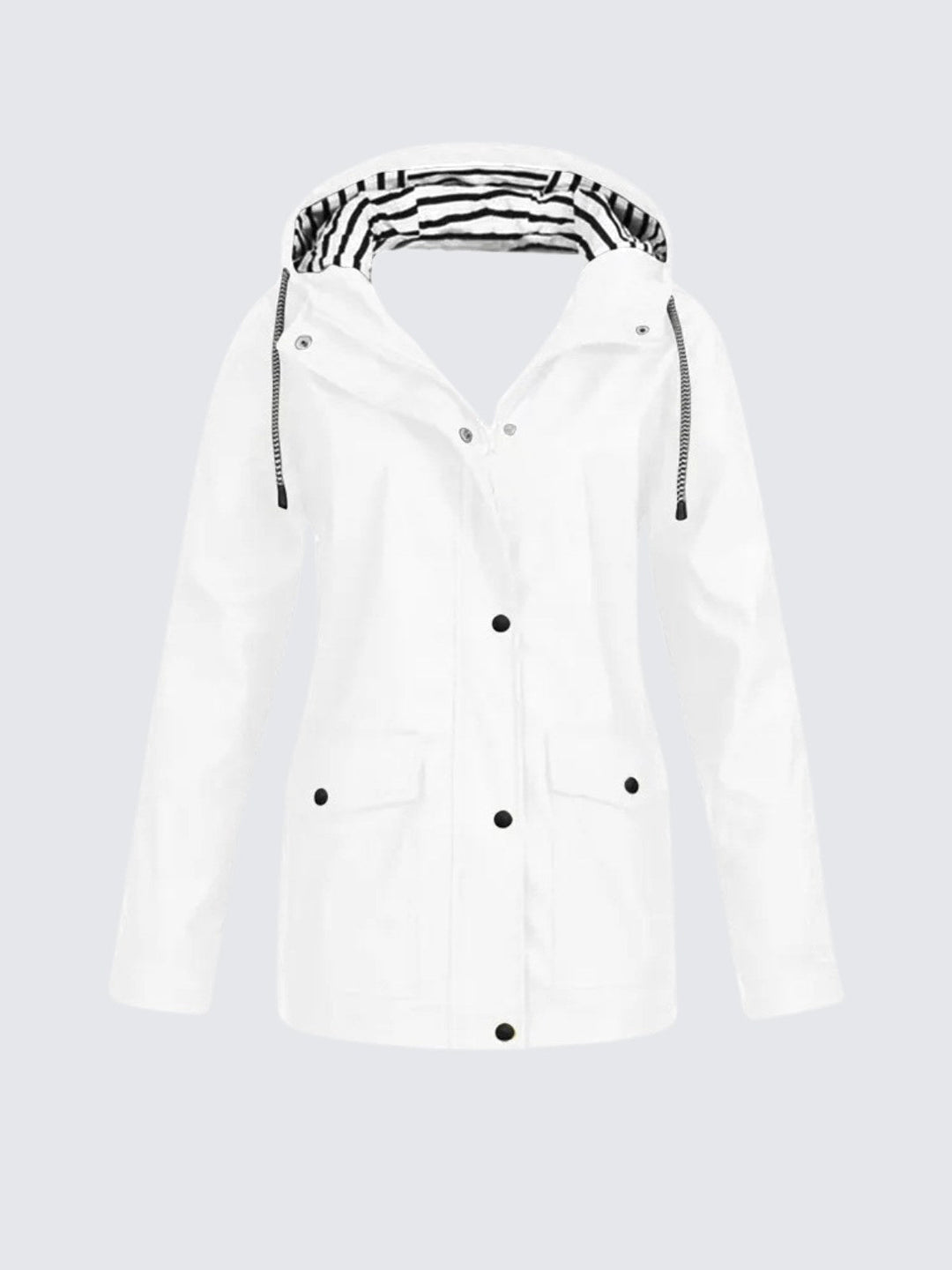 Christine | Women's Waterproof Lightweight Windbreaker Jacket, Water-Resistant Outdoor Jacket | Everlasting Boutique | Red