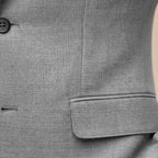 Christoph | Men's Slim Fit Single-Button Blazer, Elegant Blazer | Everlasting Boutique | Grey