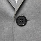 Christoph | Men's Slim Fit Single-Button Blazer, Elegant Blazer | Everlasting Boutique | Grey