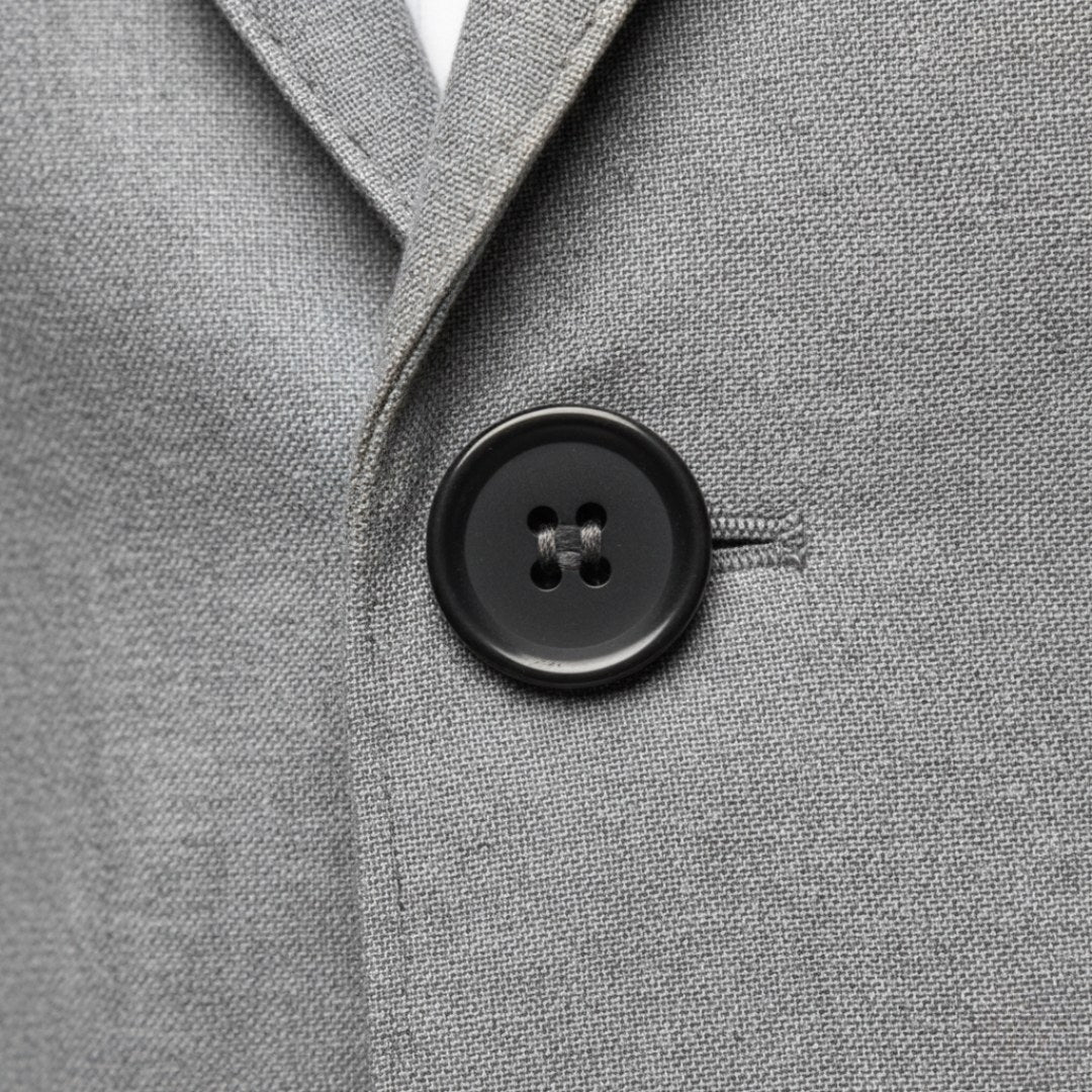 Christoph | Men's Slim Fit Single-Button Blazer, Elegant Blazer | Everlasting Boutique | Grey