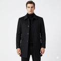 Christopher | Men's Classic Wool Overcoat, Tailored Formal Coat | Everlasting Boutique