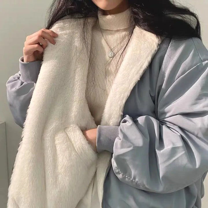 Clara | Women's Double-Layer Winter Jacket, Elegant Jacket with Thermal Insulation | Everlasting Boutique | Beige