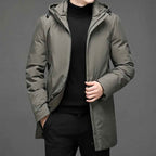 Cody | Men's Hooded Winter Coat, Weather-Resistant Autumn Coat | Everlasting Boutique