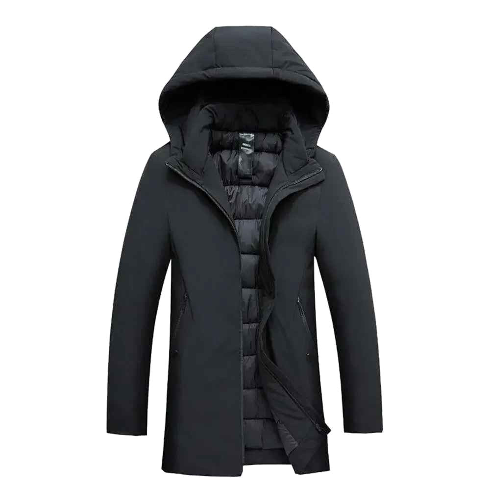 Cody | Men's Hooded Winter Coat, Weather-Resistant Autumn Coat | Everlasting Boutique