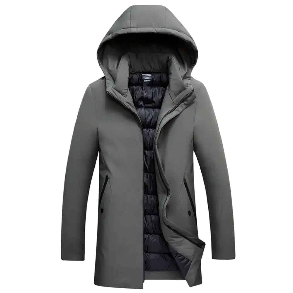 Cody | Men's Hooded Winter Coat, Weather-Resistant Autumn Coat | Everlasting Boutique