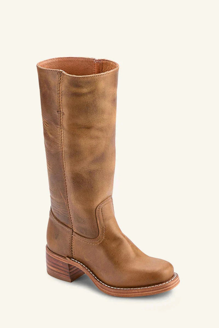 Colette | Women's Western Leather Cowboy Boots, Autumn Walking Boots | Everlasting Boutique | Brown