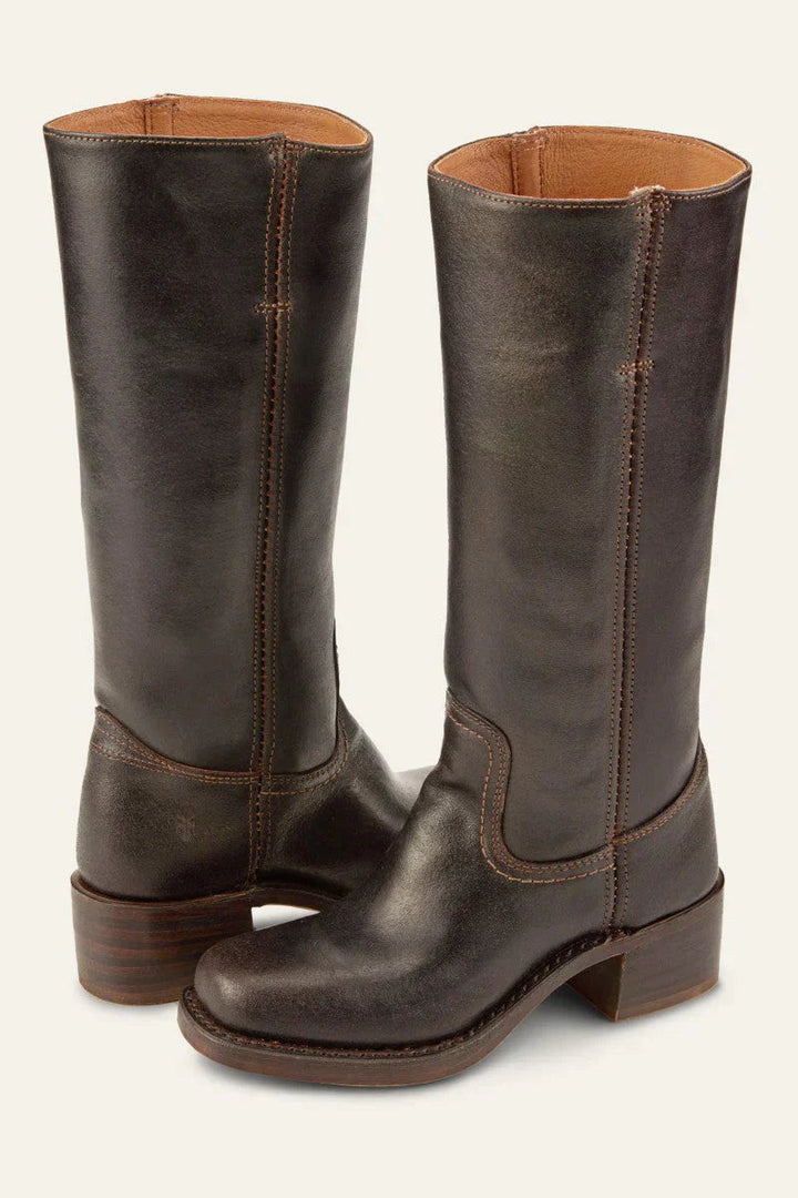 Colette | Women's Western Leather Cowboy Boots, Autumn Walking Boots | Everlasting Boutique