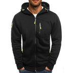 Connor | Men's Cotton Zip-Up Hoodie, Standard Fit Hooded Jumper | Everlasting Boutique
