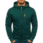 Connor | Men's Cotton Zip-Up Hoodie, Standard Fit Hooded Jumper | Everlasting Boutique