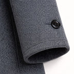 Cooper | Men's Wool Blend Single Breasted Trench Coat, Tailored Autumn Coat | Everlasting Boutique