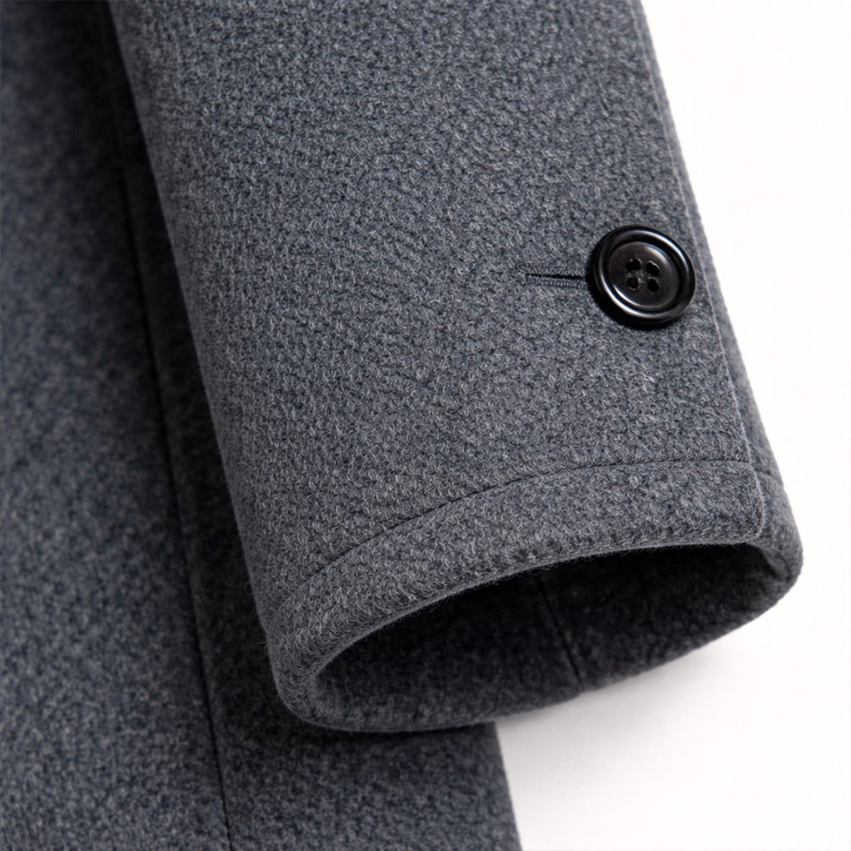 Cooper | Men's Wool Blend Single Breasted Trench Coat, Tailored Autumn Coat | Everlasting Boutique