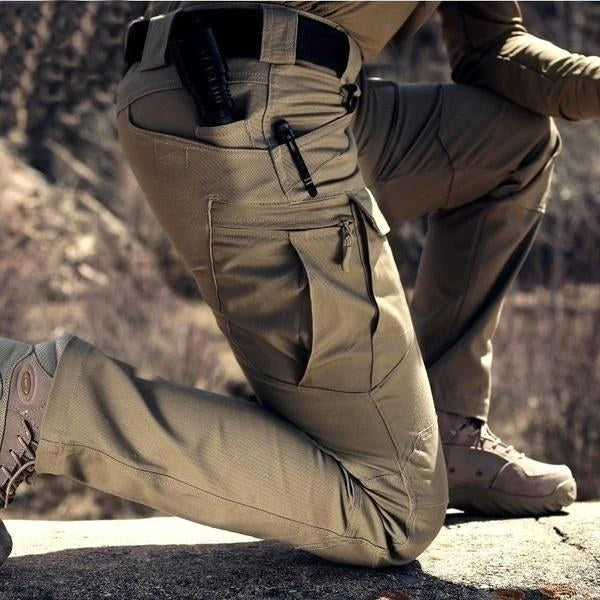 Craig | Men's Tactical Cargo Trousers with Multiple Pockets, Reinforced Walking Trousers | Everlasting Boutique