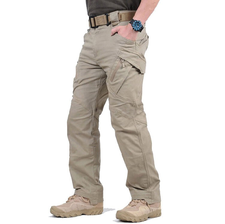Craig | Men's Tactical Cargo Trousers with Multiple Pockets, Reinforced Walking Trousers | Everlasting Boutique
