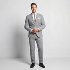 Damian | Men's Structured Wool-Blend Suit – Elegant Two-Piece Set | Everlasting Boutique