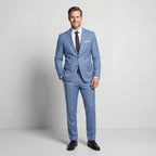 Damian | Men's Structured Wool-Blend Suit – Elegant Two-Piece Set | Everlasting Boutique