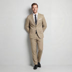 Damian | Men's Structured Wool-Blend Suit – Elegant Two-Piece Set | Everlasting Boutique