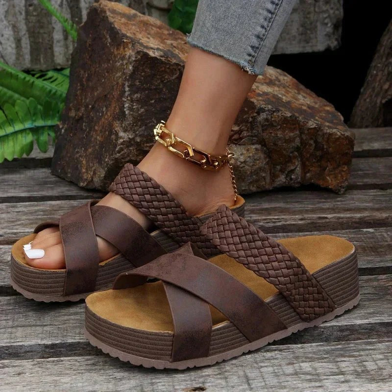 Everlasting Boutique | Dana | Women's Orthopedic Comfort Sandals - White