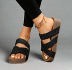 Everlasting Boutique | Dana | Women's Orthopedic Comfort Sandals - Black