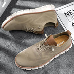 Darren | Men's Handcrafted Leather Walking Shoes, Breathable Comfort Shoes | Everlasting Boutique