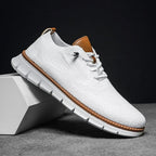 Darren | Men's Handcrafted Leather Walking Shoes, Breathable Comfort Shoes | Everlasting Boutique