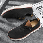 Darren | Men's Handcrafted Leather Walking Shoes, Breathable Comfort Shoes | Everlasting Boutique