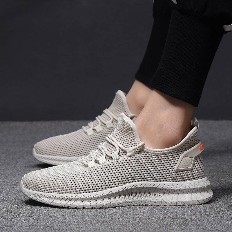 David | Lightweight Men's Sneakers with Mesh Structure – Sporty Everyday Trainers | Everlasting Boutique