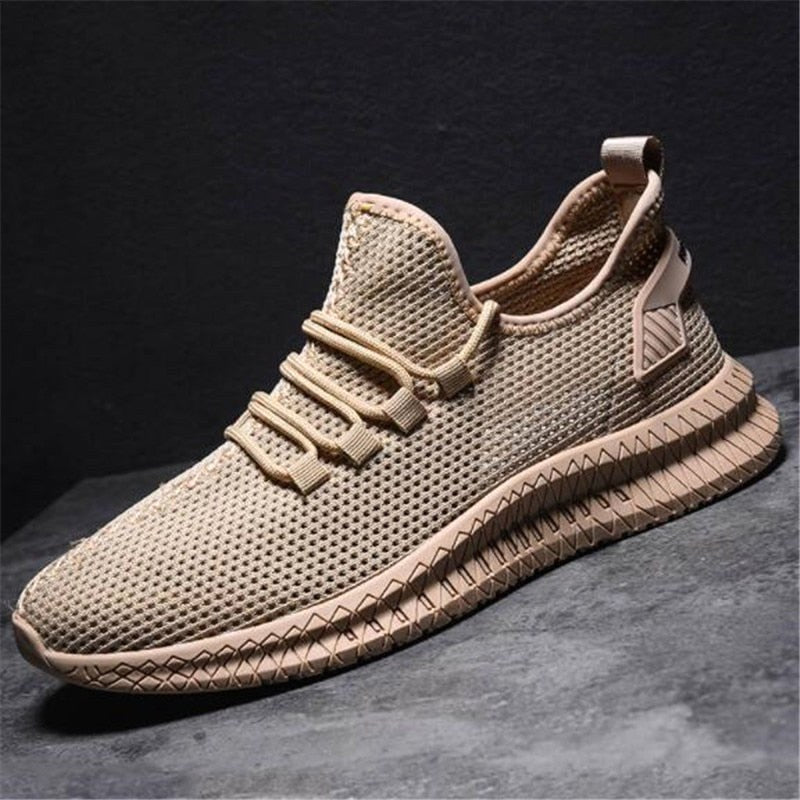 David | Lightweight Men's Sneakers with Mesh Structure – Sporty Everyday Trainers | Everlasting Boutique