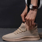 David | Lightweight Men's Sneakers with Mesh Structure – Sporty Everyday Trainers | Everlasting Boutique