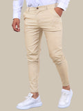 Desmond | Men's Skinny-Fit Stretch Chinos, Contemporary Tapered Trousers | Everlasting Boutique