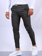 Desmond | Men's Skinny-Fit Stretch Chinos, Contemporary Tapered Trousers | Everlasting Boutique