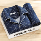 Dieter | Men's Striped Pyjamas with Long Sleeves, Two-Piece Pyjama Set | Everlasting Boutique | East Bay