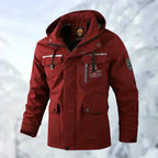 Dirk | Men's Waterproof Outdoor Jacket, Windproof Autumn Jacket | Everlasting Boutique | White