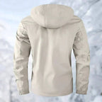 Dirk | Men's Waterproof Outdoor Jacket, Windproof Autumn Jacket | Everlasting Boutique | White