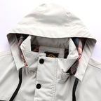 Dirk | Men's Waterproof Outdoor Jacket, Windproof Autumn Jacket | Everlasting Boutique | White