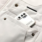 Dirk | Men's Waterproof Outdoor Jacket, Windproof Autumn Jacket | Everlasting Boutique | White
