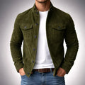 Dominik | Men's Blazer with Structured Cut, Elegant Men's Jacket | Everlasting Boutique | Green