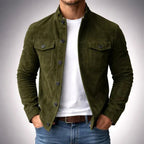 Dominik | Men's Blazer with Structured Cut, Elegant Men's Jacket | Everlasting Boutique | Green