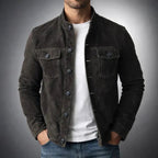 Dominik | Men's Blazer with Structured Cut, Elegant Men's Jacket | Everlasting Boutique | Green