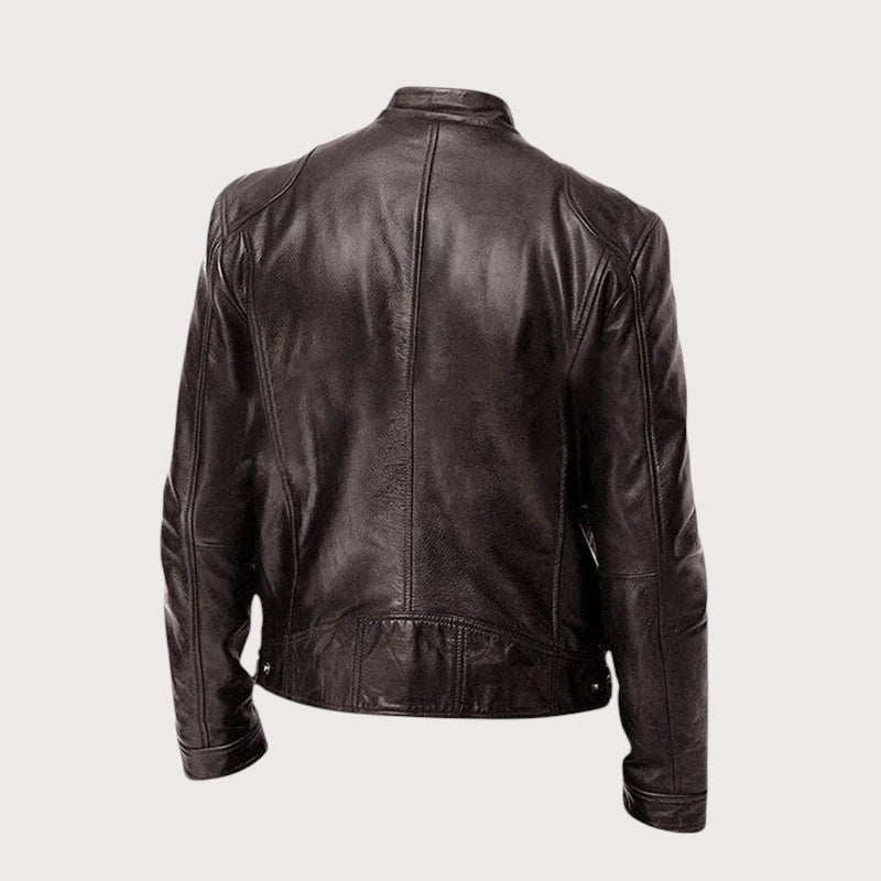 Douglas | Men's Premium Leather Jacket, Classic Tailored Jacket | Everlasting Boutique