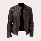 Douglas | Men's Premium Leather Jacket, Classic Tailored Jacket | Everlasting Boutique